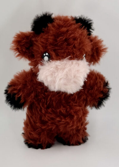 Amigurumi vache Bonnie fait main en fil Inuit - Sylïa Créations