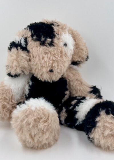 Amigurumi chien Cookie fait main en laine Inuit - Sylïa Créations